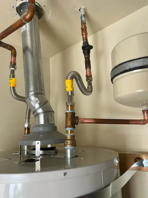 Water heater installation and plumbing repair in Shipley Hill